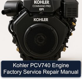 Kohler PCV740 Engine Factory Service Repair Manual