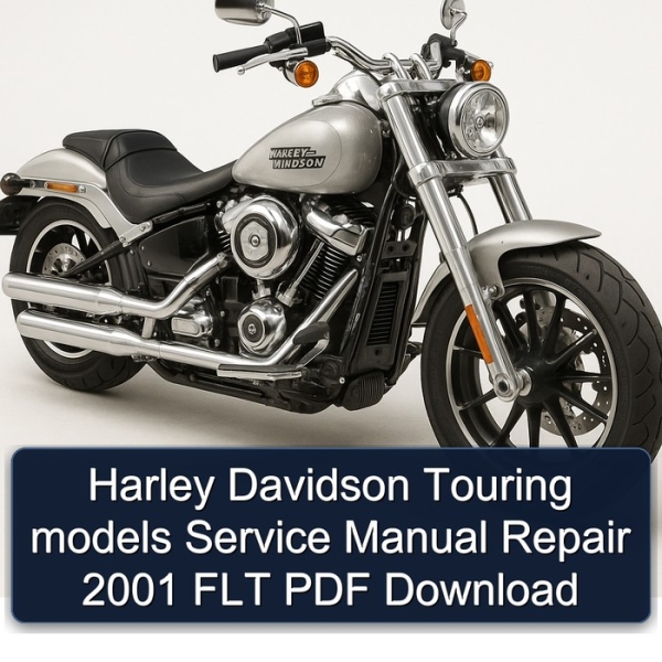 Harley Davidson Touring models Service Manual Repair 2001 FLT PDF Download