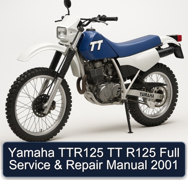Yamaha TTR125 TT R125 Full Service & Repair Manual 2001