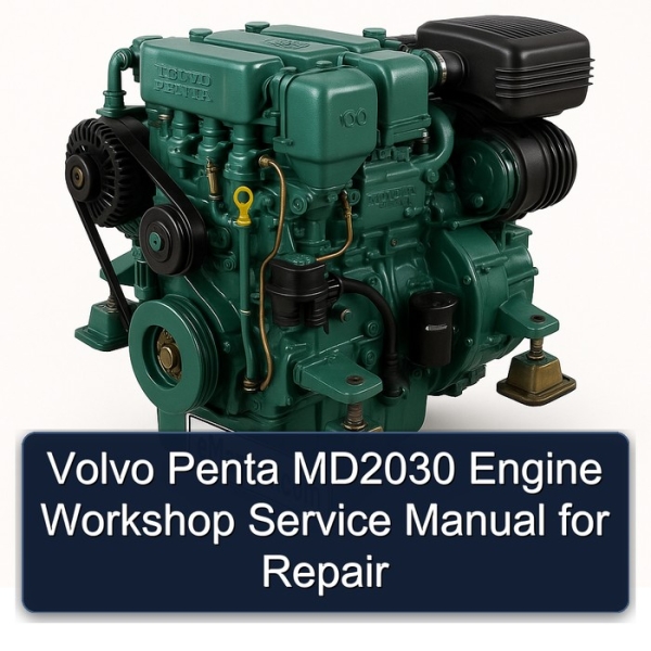 Volvo Penta MD2030 Engine Workshop Service Manual for Repair