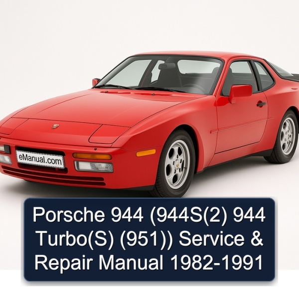 Porsche 944 (944S(2) 944 Turbo(S) (951)) Service & Repair Manual 1982-1991
