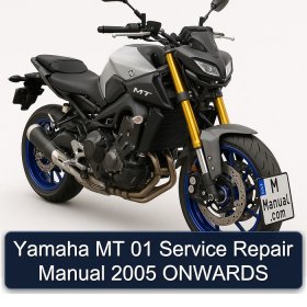 Yamaha MT 01 Service Repair Manual 2005 ONWARDS