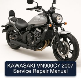 KAWASAKI VN900C7 2007 Service Repair Manual