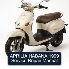 APRILIA HABANA 1999 Service Repair Manual