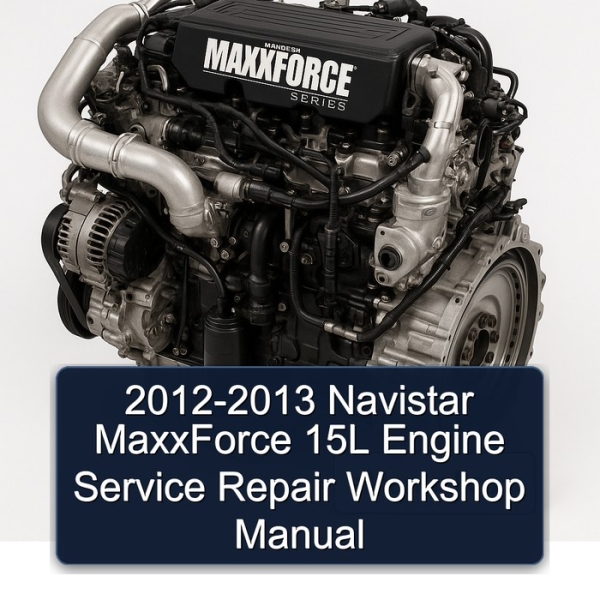 2012-2013 Navistar MaxxForce 15L Engine Service Repair Workshop Manual