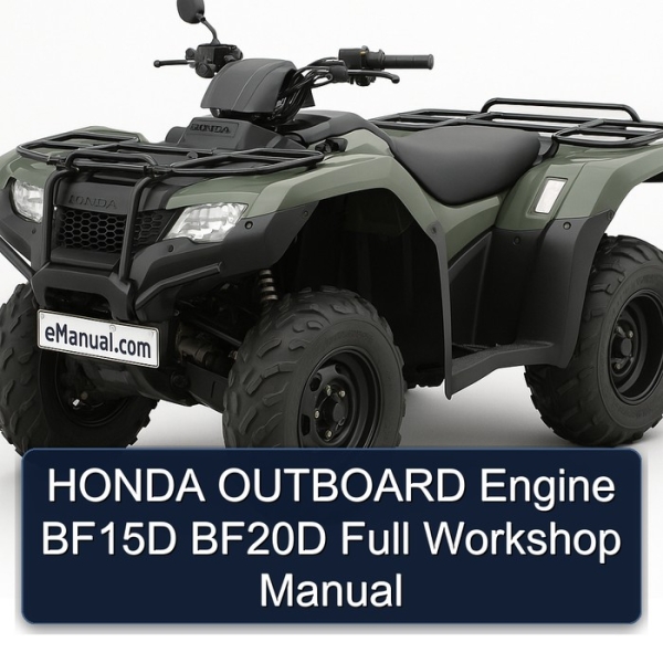 HONDA OUTBOARD Engine BF15D BF20D Full Workshop Manual