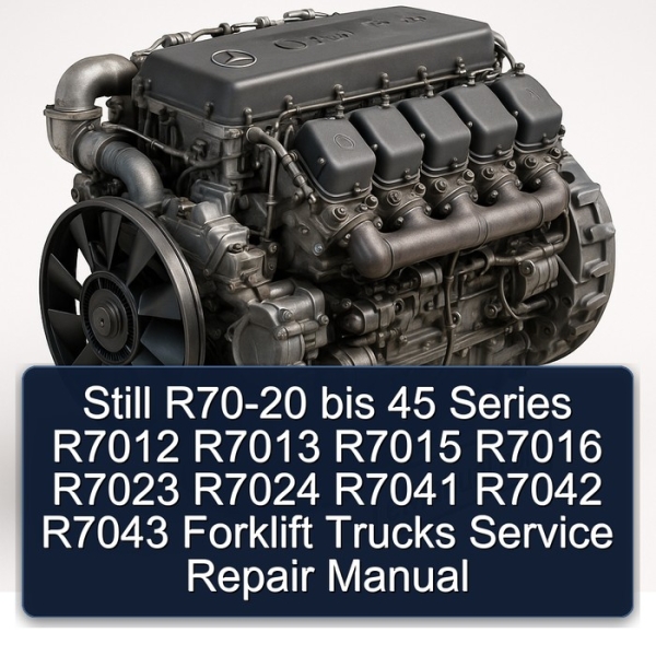 Still R70-20 bis 45 Series R7012 R7013 R7015 R7016 R7023 R7024 R7041 R7042 R7043 Forklift Trucks Service Repair Manual
