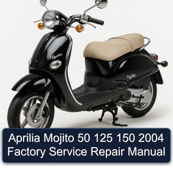 Aprilia Mojito 50 125 150 2004 Factory Service Repair Manual