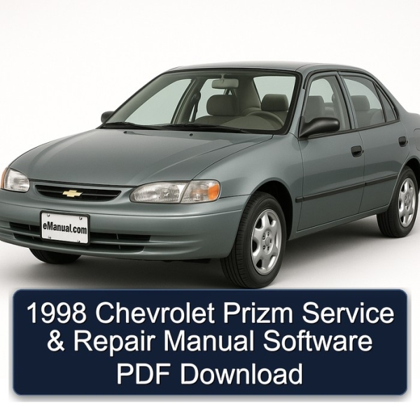 1998 Chevrolet Prizm Service & Repair Manual Software PDF Download