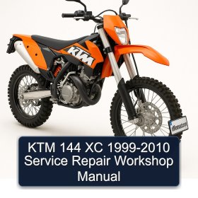 KTM 144 XC 1999-2010 Service Repair Workshop Manual