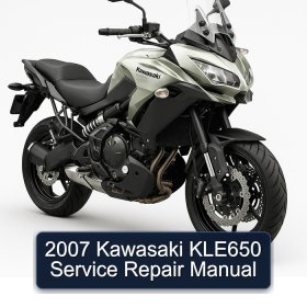 2007 Kawasaki KLE650 Service Repair Manual