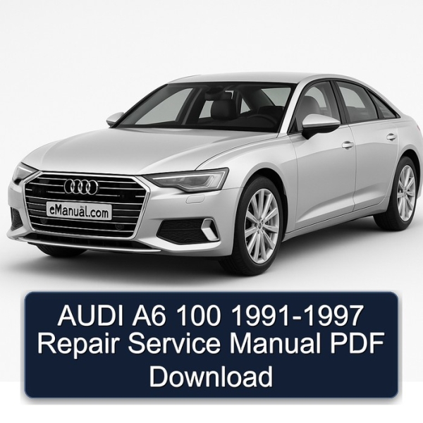AUDI A6 100 1991-1997 Repair Service Manual PDF Download