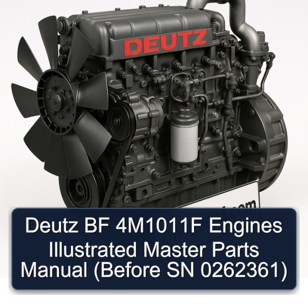 Deutz BF 4M1011F Engines Illustrated Master Parts Manual (Before SN 0262361)