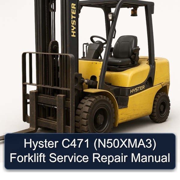 Hyster C471 (N50XMA3) Forklift Service Repair Manual