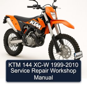 KTM 144 XC-W 1999-2010 Service Repair Workshop Manual
