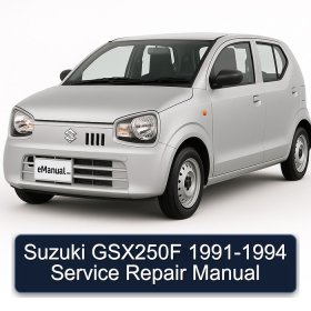Suzuki GSX250F 1991-1994 Service Repair Manual
