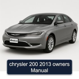 chrysler 200 2013 owners Manual