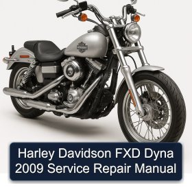 Harley Davidson FXD Dyna 2009 Service Repair Manual
