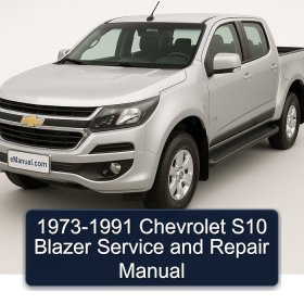 1973-1991 Chevrolet S10 Blazer Service and Repair Manual