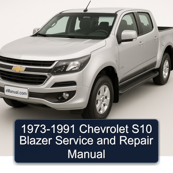 1973-1991 Chevrolet S10 Blazer Service and Repair Manual