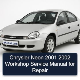 Chrysler Neon 2001 2002 Workshop Service Manual for Repair