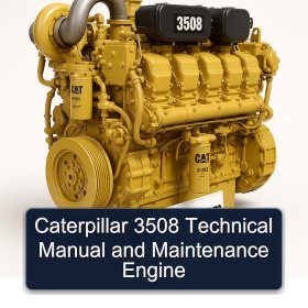 Caterpillar 3508 Technical Manual and Maintenance Engine