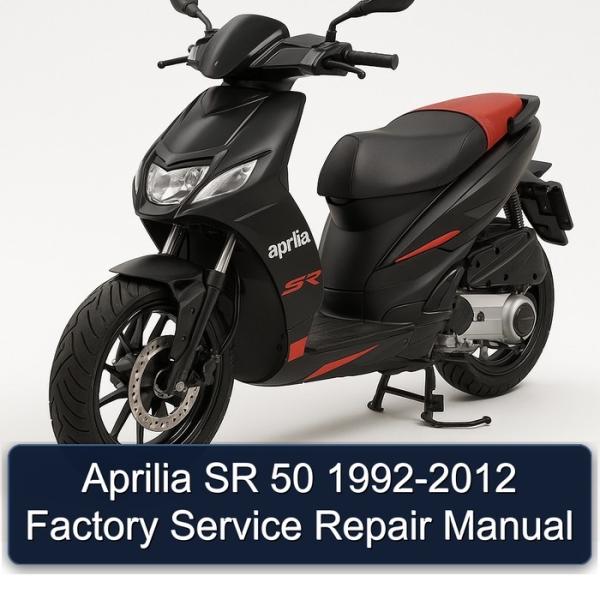 Aprilia SR 50 1992-2012 Factory Service Repair Manual