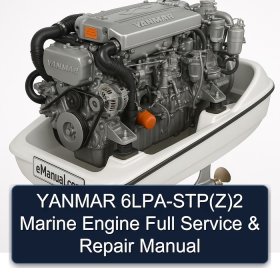 YANMAR 6LPA-STP(Z)2 Marine Engine Full Service & Repair Manual