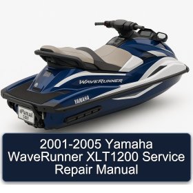 2001-2005 Yamaha WaveRunner XLT1200 Service Repair Manual