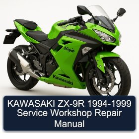 KAWASAKI ZX-9R 1994-1999 Service Workshop Repair Manual