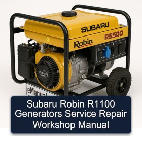 Subaru Robin R1100 Generators Service Repair Workshop Manual