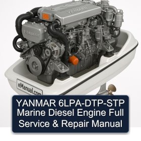 YANMAR 6LPA-DTP-STP Marine Diesel Engine Full Service & Repair Manual