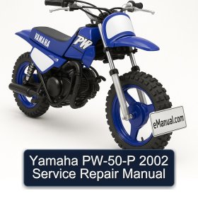 Yamaha PW-50-P 2002 Service Repair Manual