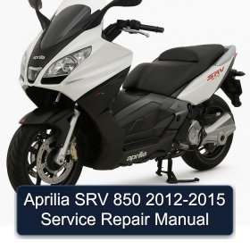 Aprilia SRV 850 2012-2015 Service Repair Manual