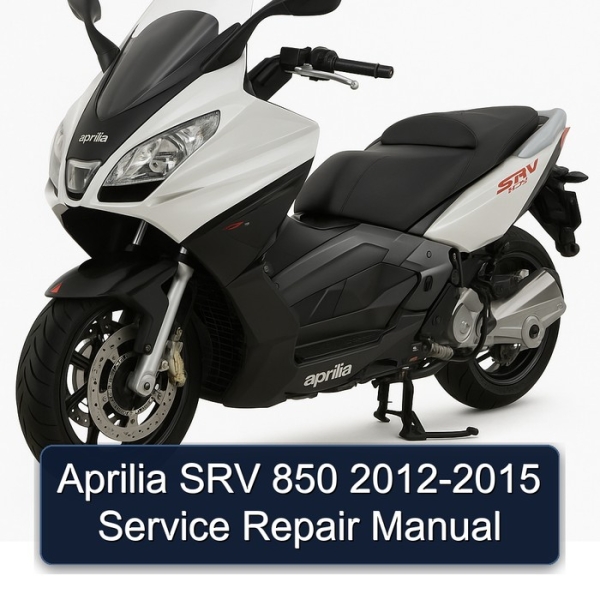 Aprilia SRV 850 2012-2015 Service Repair Manual
