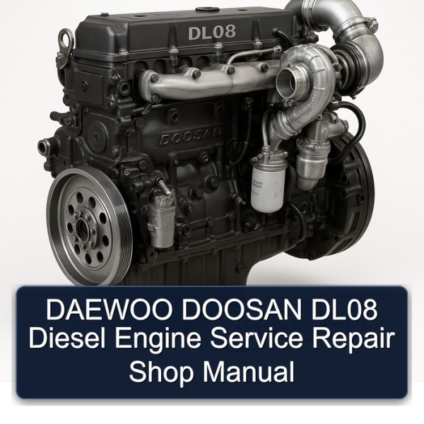 DAEWOO DOOSAN DL08 Diesel Engine Service Repair Shop Manual