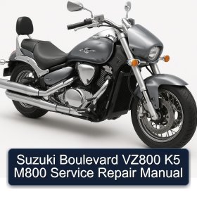 Suzuki Boulevard VZ800 K5 M800 Service Repair Manual