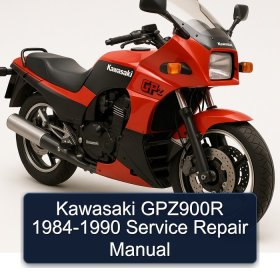 Kawasaki GPZ900R 1984-1990 Service Repair Manual