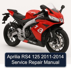 Aprilia RS4 125 2011-2014 Service Repair Manual