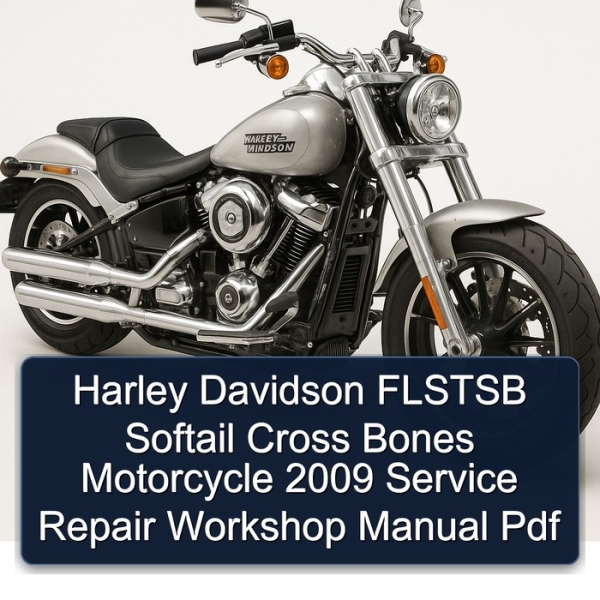 Harley Davidson FLSTSB Softail Cross Bones Motorcycle 2009 Service Repair Workshop Manual Pdf