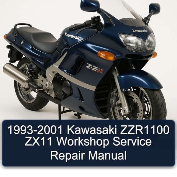 1993-2001 Kawasaki ZZR1100 ZX11 Workshop Service Repair Manual