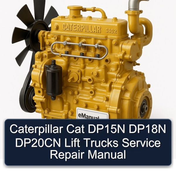 Caterpillar Cat DP15N DP18N DP20CN Lift Trucks Service Repair Manual