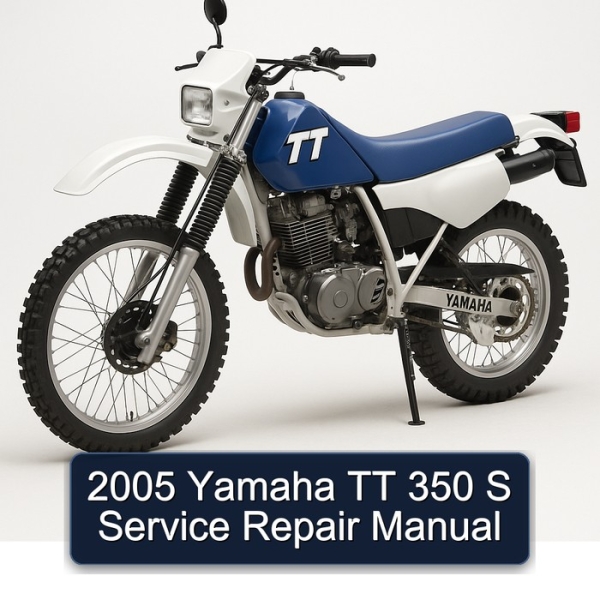 2005 Yamaha TT 350 S Service Repair Manual