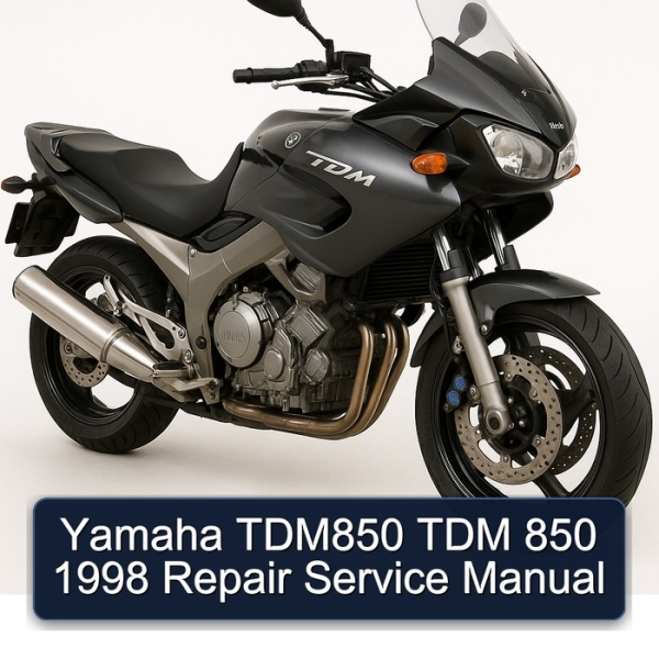 Yamaha TDM850 TDM 850 1998 Repair Service Manual