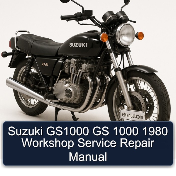 Suzuki GS1000 GS 1000 1980 Workshop Service Repair Manual