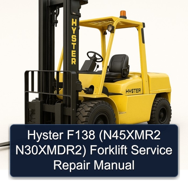 Hyster F138 (N45XMR2 N30XMDR2) Forklift Service Repair Manual