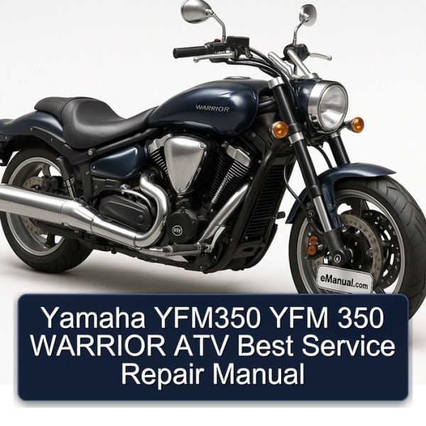 Yamaha YFM350 YFM 350 WARRIOR ATV Best Service Repair Manual