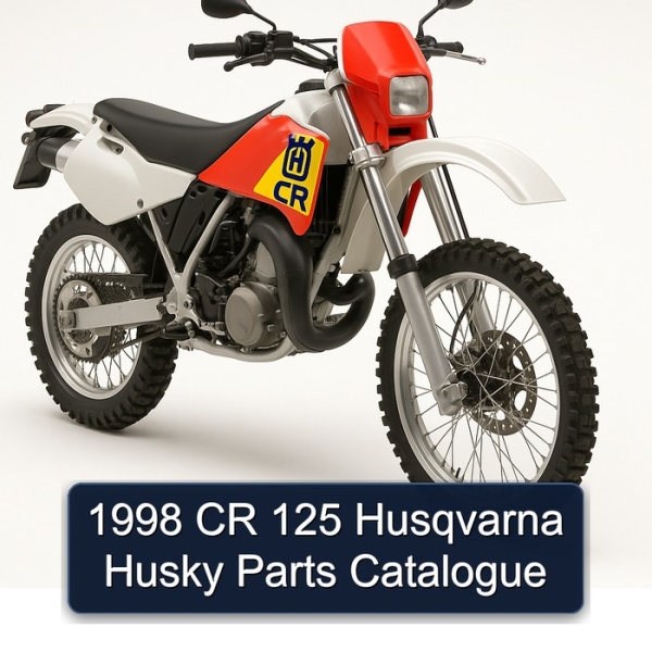 1998 CR 125 Husqvarna Husky Parts Catalogue