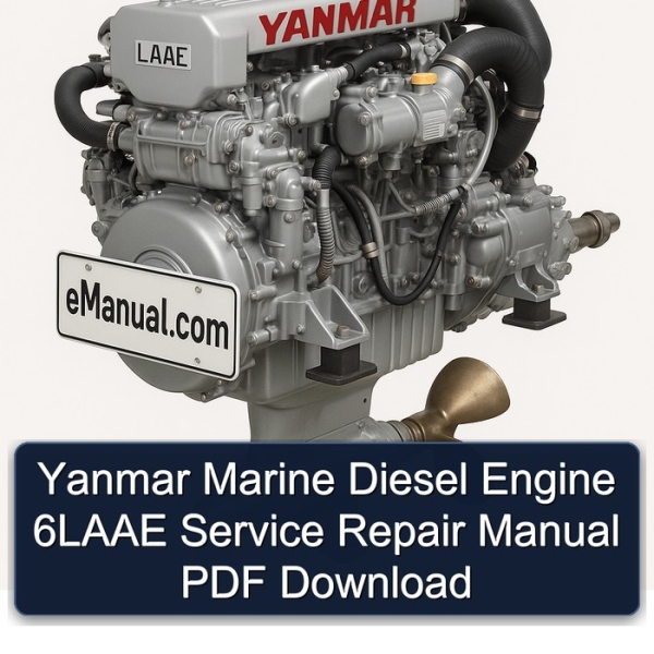 Yanmar Marine Diesel Engine 6LAAE Service Repair Manual PDF Download