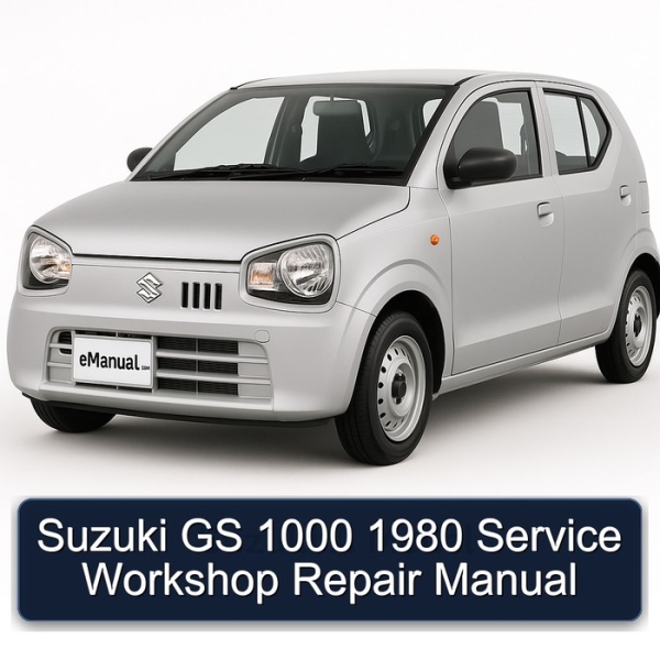 Suzuki GS 1000 1980 Service Workshop Repair Manual